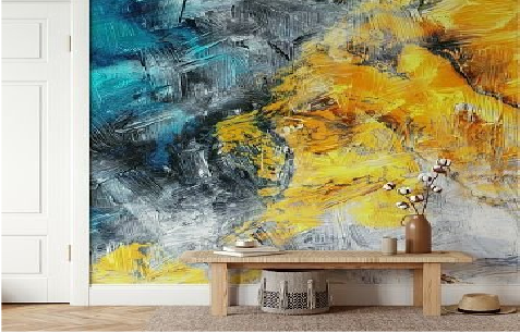 石阡墙面油画如何保养？