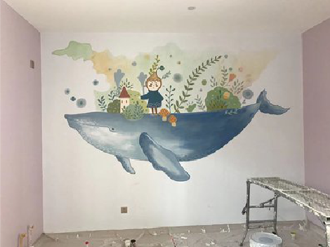 石阡手绘墙的特点及优势。